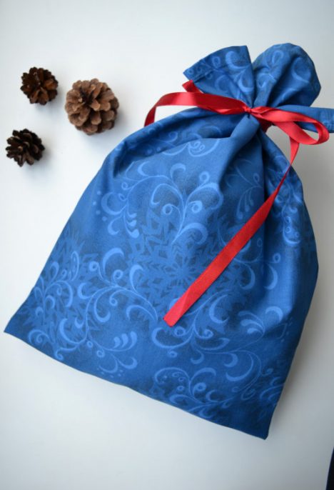 Kalėdinis dovanų krepšelis - Šerkšnas